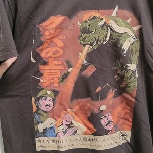 Men's "monster" v-neck t-shirt size L